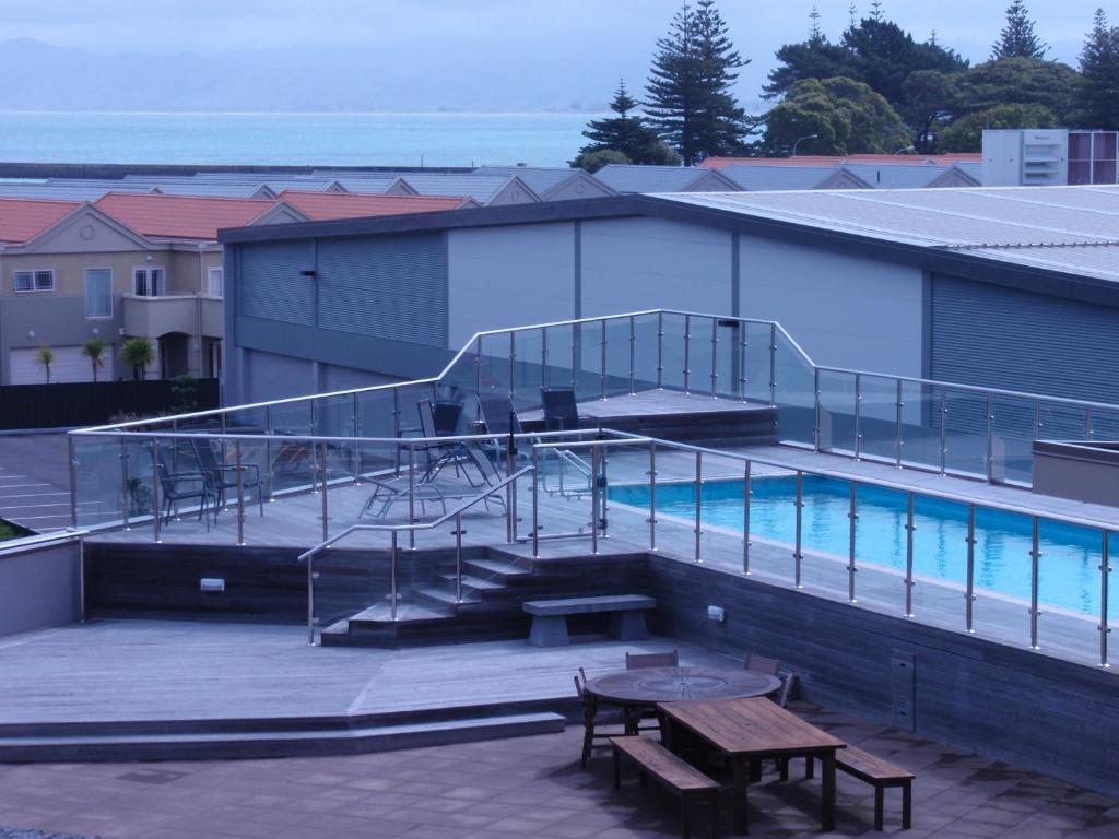 Marina View Apartments Gisborne Dış mekan fotoğraf