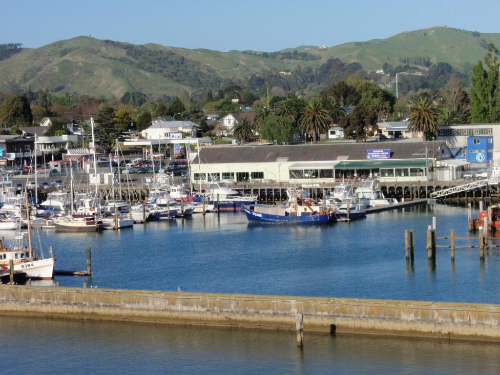 Marina View Apartments Gisborne Oda fotoğraf