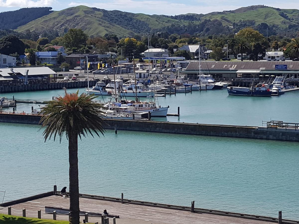 Marina View Apartments Gisborne Dış mekan fotoğraf
